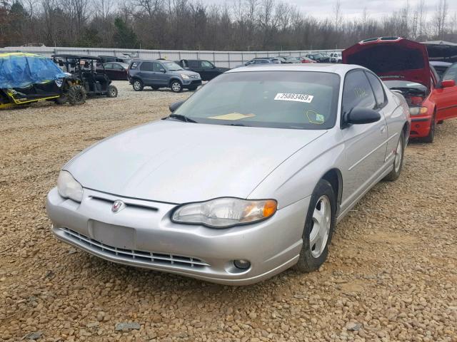 2G1WX15K129204006 - 2002 CHEVROLET MONTE CARL SILVER photo 2