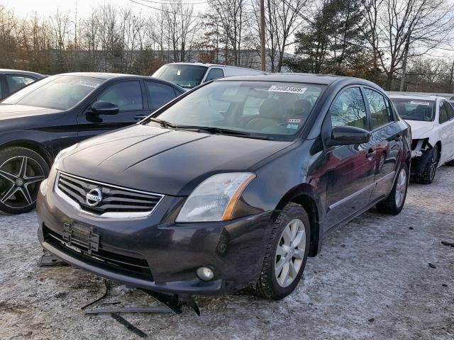 3N1AB6AP9CL683114 - 2012 NISSAN SENTRA 2.0 BLACK photo 2