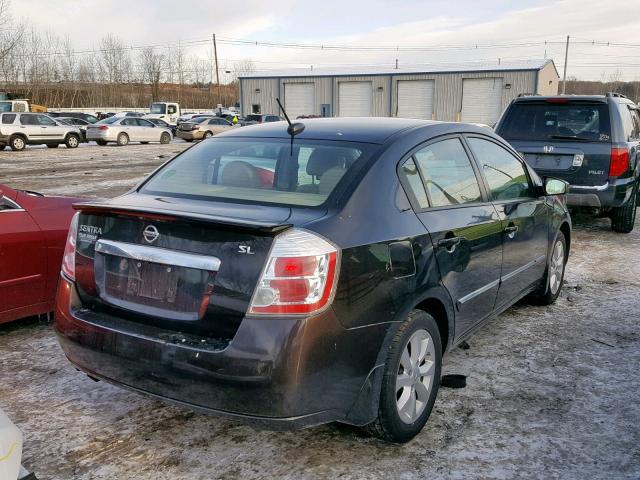 3N1AB6AP9CL683114 - 2012 NISSAN SENTRA 2.0 BLACK photo 4