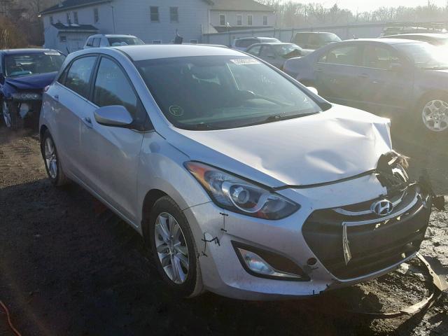 KMHD35LEXDU056180 - 2013 HYUNDAI ELANTRA GT SILVER photo 1