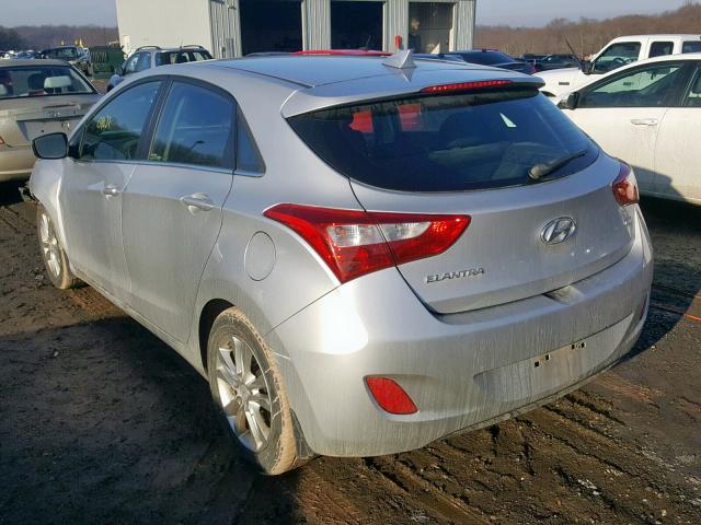 KMHD35LEXDU056180 - 2013 HYUNDAI ELANTRA GT SILVER photo 3