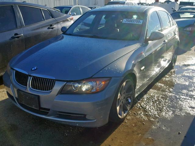 WBAVB33596KR78029 - 2006 BMW 330 I BLUE photo 2