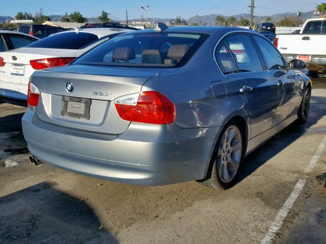 WBAVB33596KR78029 - 2006 BMW 330 I BLUE photo 4