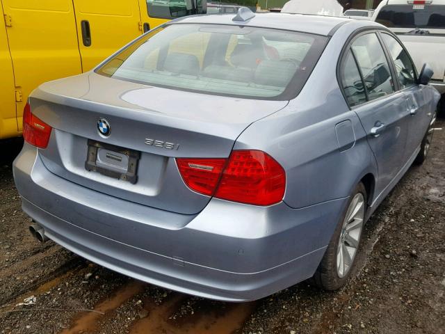 WBAPH5C56BA442206 - 2011 BMW 328 I SULE BLUE photo 4