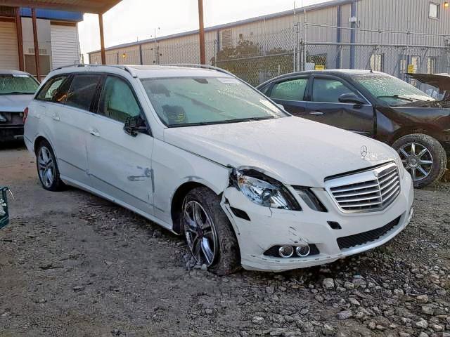 WDDHH8HB2BA337935 - 2011 MERCEDES-BENZ E 350 4MAT WHITE photo 1