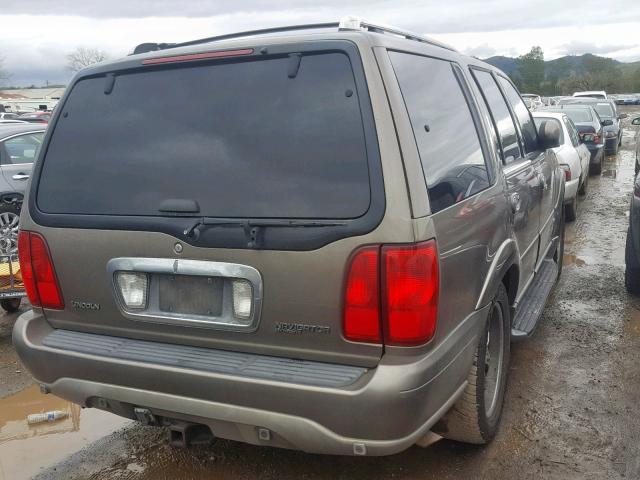 5LMEU27R52LJ13804 - 2002 LINCOLN NAVIGATOR ყავისფერი ფოტო 4