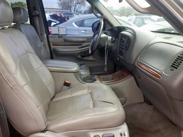 5LMEU27R52LJ13804 - 2002 LINCOLN NAVIGATOR ყავისფერი ფოტო 5