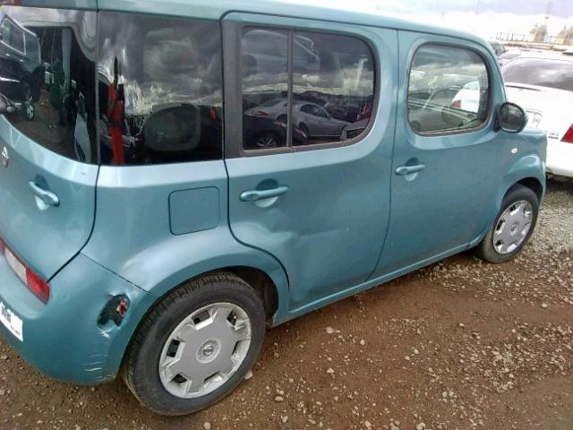 JN8AZ2KR4BT208244 - 2011 NISSAN CUBE BASE GREEN photo 9