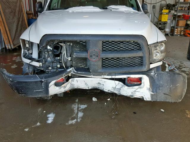 3C6UR5DLXFG606894 - 2015 RAM 2500 SLT WHITE photo 9