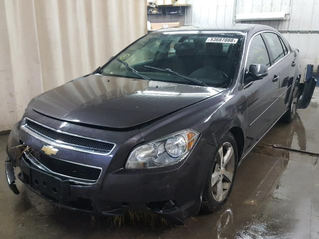 1G1ZC5E19BF225569 - 2011 CHEVROLET MALIBU 1LT CHARCOAL photo 2