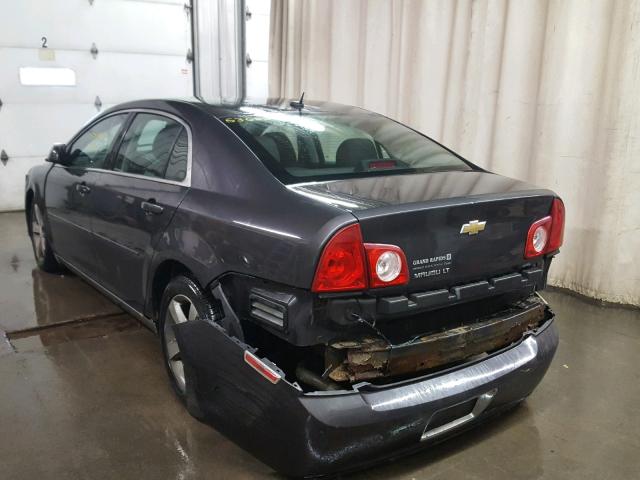 1G1ZC5E19BF225569 - 2011 CHEVROLET MALIBU 1LT CHARCOAL photo 3
