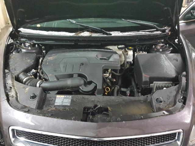 1G1ZC5E19BF225569 - 2011 CHEVROLET MALIBU 1LT CHARCOAL photo 7