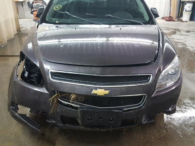 1G1ZC5E19BF225569 - 2011 CHEVROLET MALIBU 1LT CHARCOAL photo 9