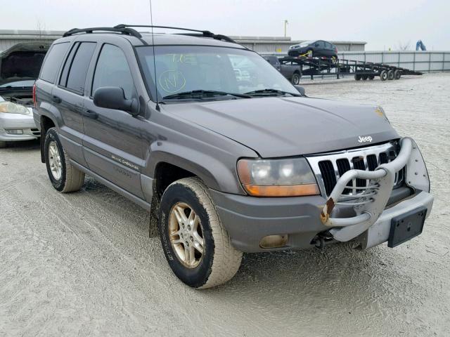 1J4GW48N5YC276988 - 2000 JEEP GRAND CHER GRAY photo 1