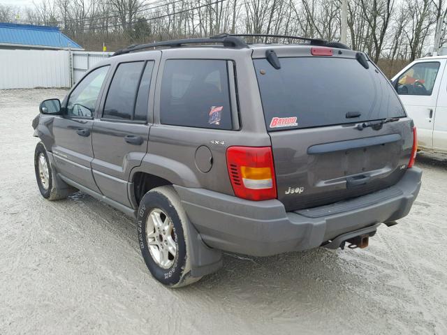 1J4GW48N5YC276988 - 2000 JEEP GRAND CHER GRAY photo 3