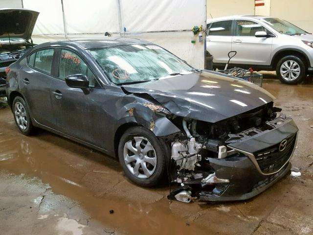 JM1BM1T79E1173626 - 2014 MAZDA 3 SV GRAY photo 1