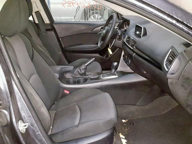 JM1BM1T79E1173626 - 2014 MAZDA 3 SV GRAY photo 5