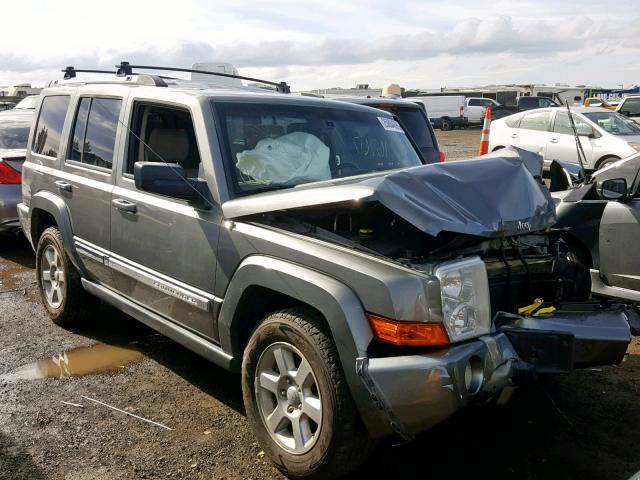 1J8HG58207C647923 - 2007 JEEP COMMANDER GRAY photo 1