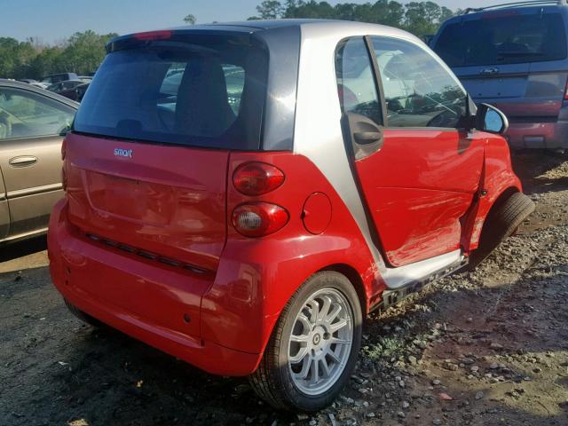 WMEEJ3BA6CK557323 - 2012 SMART FORTWO PUR RED photo 4