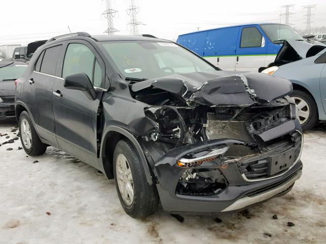 3GNCJLSB6HL261200 - 2017 CHEVROLET TRAX 1LT BLACK photo 1