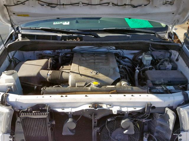 5TDBY68A18S021496 - 2008 TOYOTA SEQUOIA LI WHITE photo 7