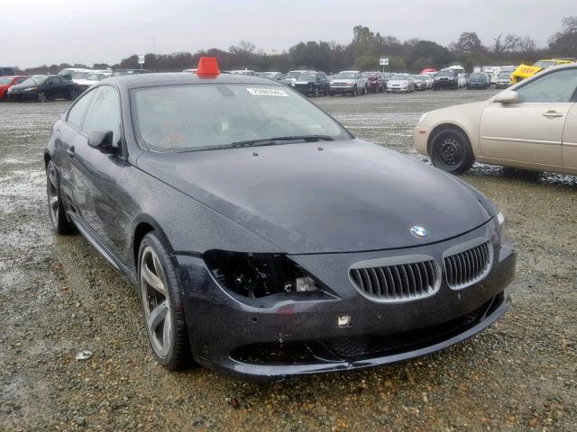 WBAEA53568CV85097 - 2008 BMW 650 I BLACK photo 1