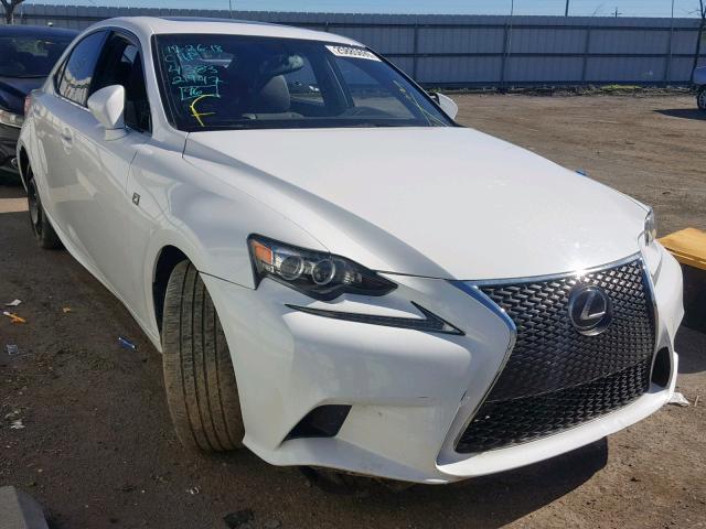 JTHBE1D22F5022345 - 2015 LEXUS IS 350 WHITE photo 1