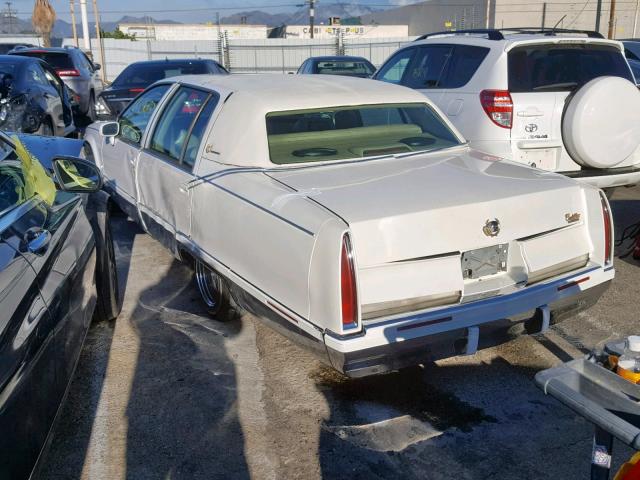 1G6DW52P4RR701675 - 1994 CADILLAC FLEETWOOD WHITE photo 3