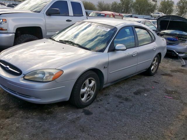 1FAFP5529YA220746 - 2000 FORD TAURUS SES GRAY photo 2