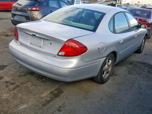 1FAFP5529YA220746 - 2000 FORD TAURUS SES GRAY photo 4