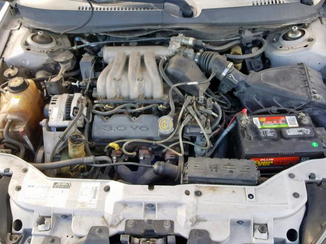 1FAFP5529YA220746 - 2000 FORD TAURUS SES GRAY photo 7