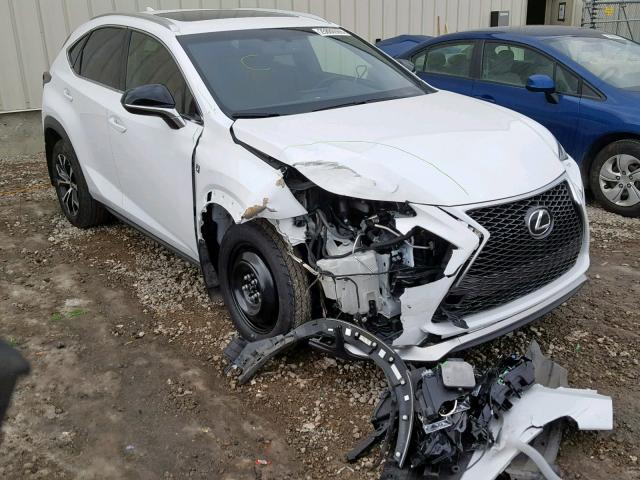 JTJBARBZ4H2144380 - 2017 LEXUS NX 200T WHITE photo 1