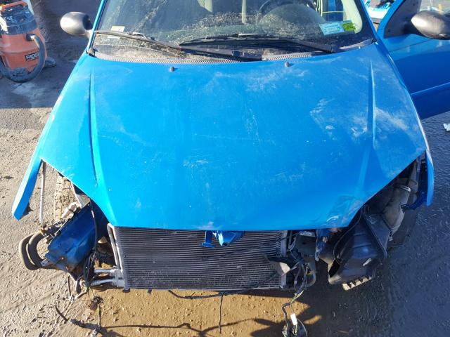 1FAHP34N97W231787 - 2007 FORD FOCUS ZX4 BLUE photo 7