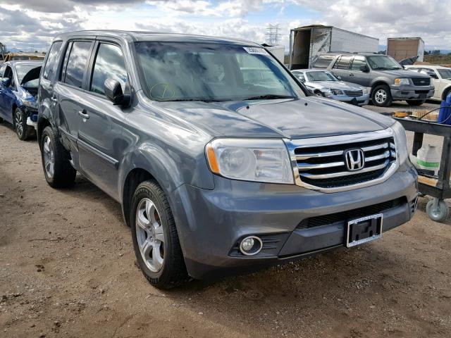 5FNYF4H72CB058885 - 2012 HONDA PILOT EXLN CHARCOAL photo 1