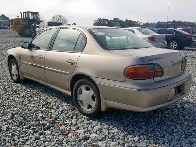 1G1NE52J4Y6109332 - 2000 CHEVROLET MALIBU LS BEIGE photo 3