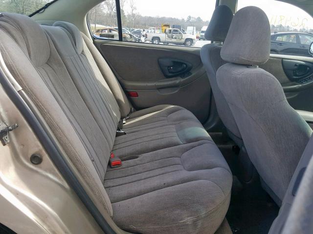 1G1NE52J4Y6109332 - 2000 CHEVROLET MALIBU LS BEIGE photo 6