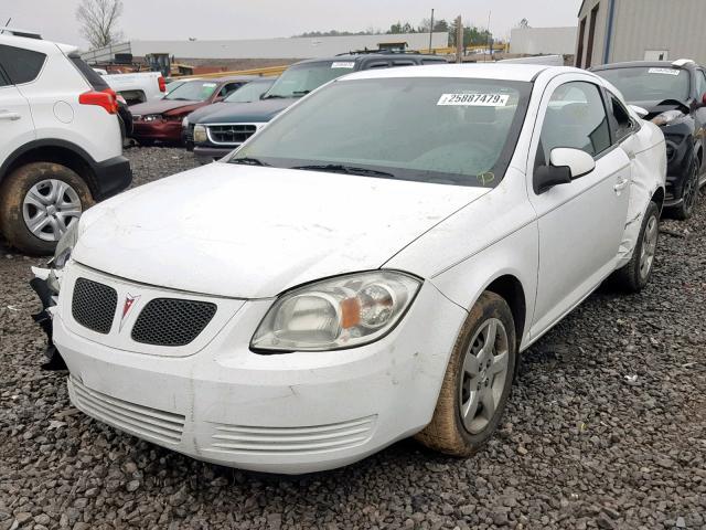 1G2AS18H597151245 - 2009 PONTIAC G5 WHITE photo 2