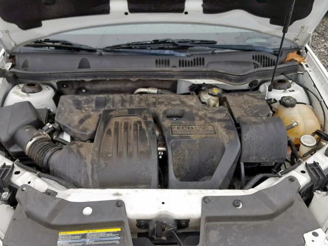 1G2AS18H597151245 - 2009 PONTIAC G5 WHITE photo 7