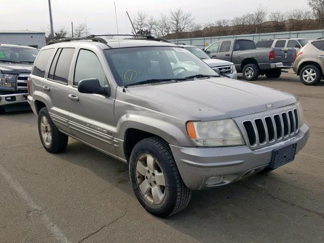 1J4GW58S41C710013 - 2001 JEEP GRAND CHER GRAY photo 1