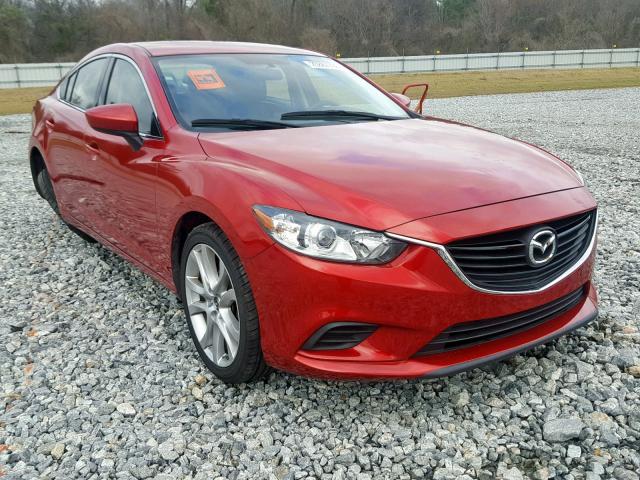 JM1GJ1V58G1407963 - 2016 MAZDA 6 TOURING RED photo 1