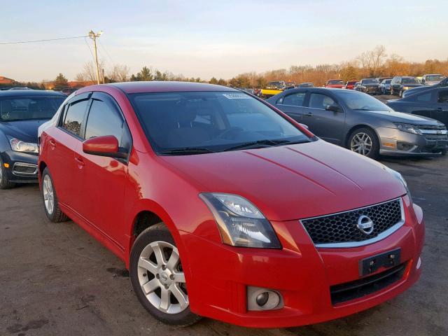 3N1AB6AP2CL729821 - 2012 NISSAN SENTRA 2.0 RED photo 1