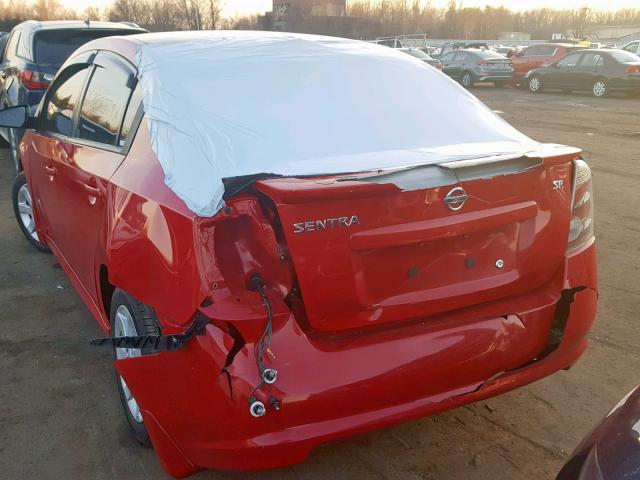 3N1AB6AP2CL729821 - 2012 NISSAN SENTRA 2.0 RED photo 9