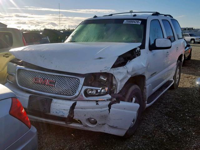 1GKEK63U83J304939 - 2003 GMC YUKON DENA WHITE photo 2