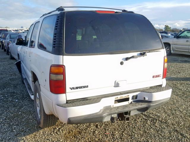 1GKEK63U83J304939 - 2003 GMC YUKON DENA WHITE photo 3