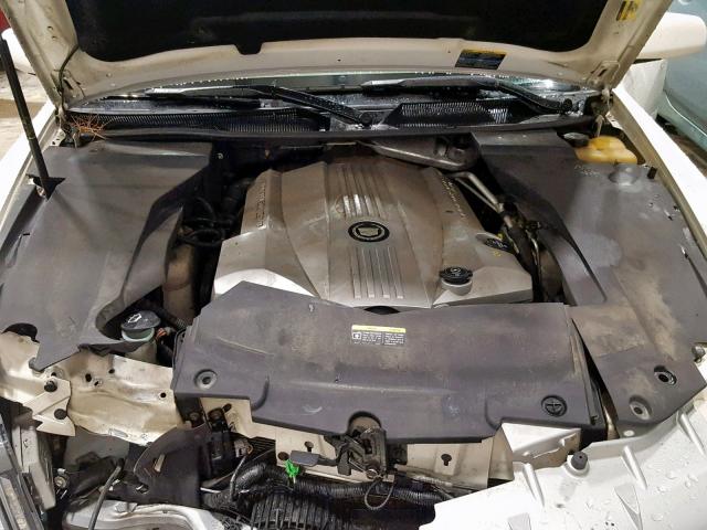 1G6DC67A560125484 - 2006 CADILLAC STS WHITE photo 7