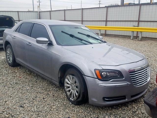 2C3CCAAG9EH252827 - 2014 CHRYSLER 300 SILVER photo 1