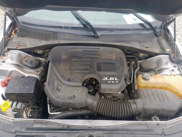 2C3CCAAG9EH252827 - 2014 CHRYSLER 300 SILVER photo 7