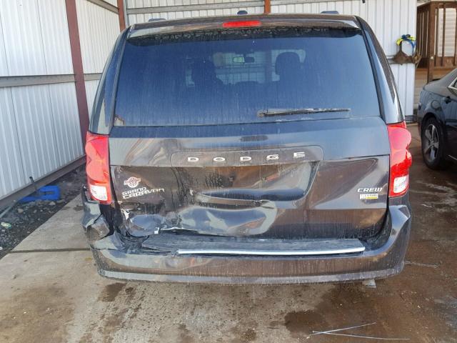 2D4RN5DG3BR646660 - 2011 DODGE GRAND CARA BLACK photo 9