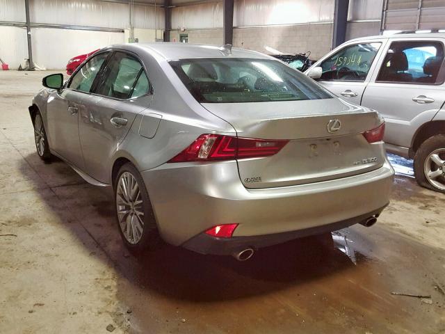 JTHCM1D25G5014751 - 2016 LEXUS IS 300 GRAY photo 3