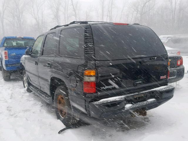 1GKEK63U04J228800 - 2004 GMC YUKON DENA BLACK photo 3